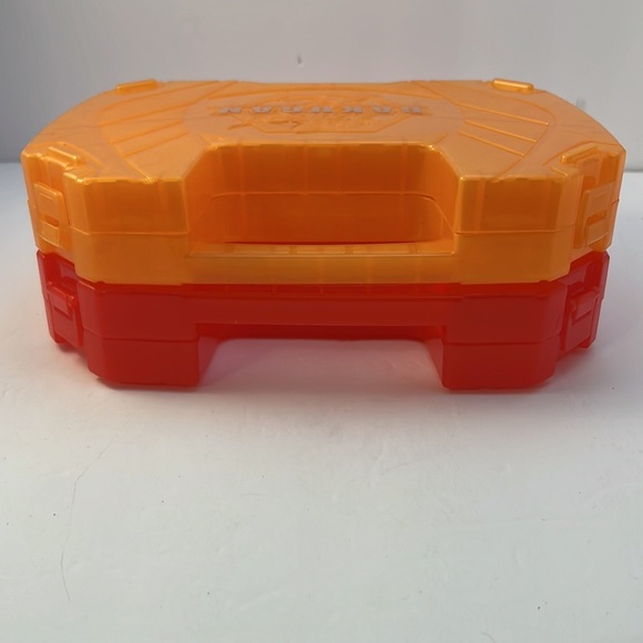 Bakugan Battle Brawlers Carrying Storage Case Set of 2 Empty Stackable - Picture 9 of 9